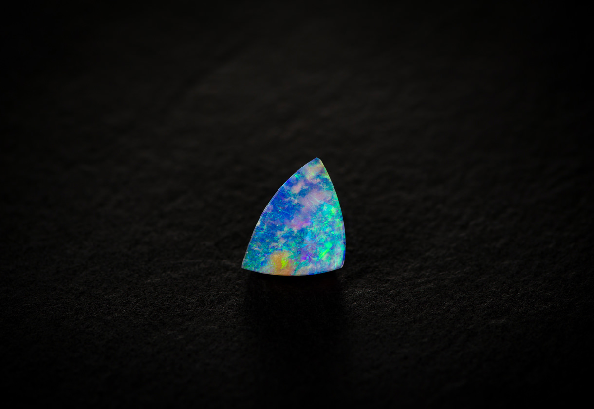 Opalisiertes Holz, 16 x 12 mm