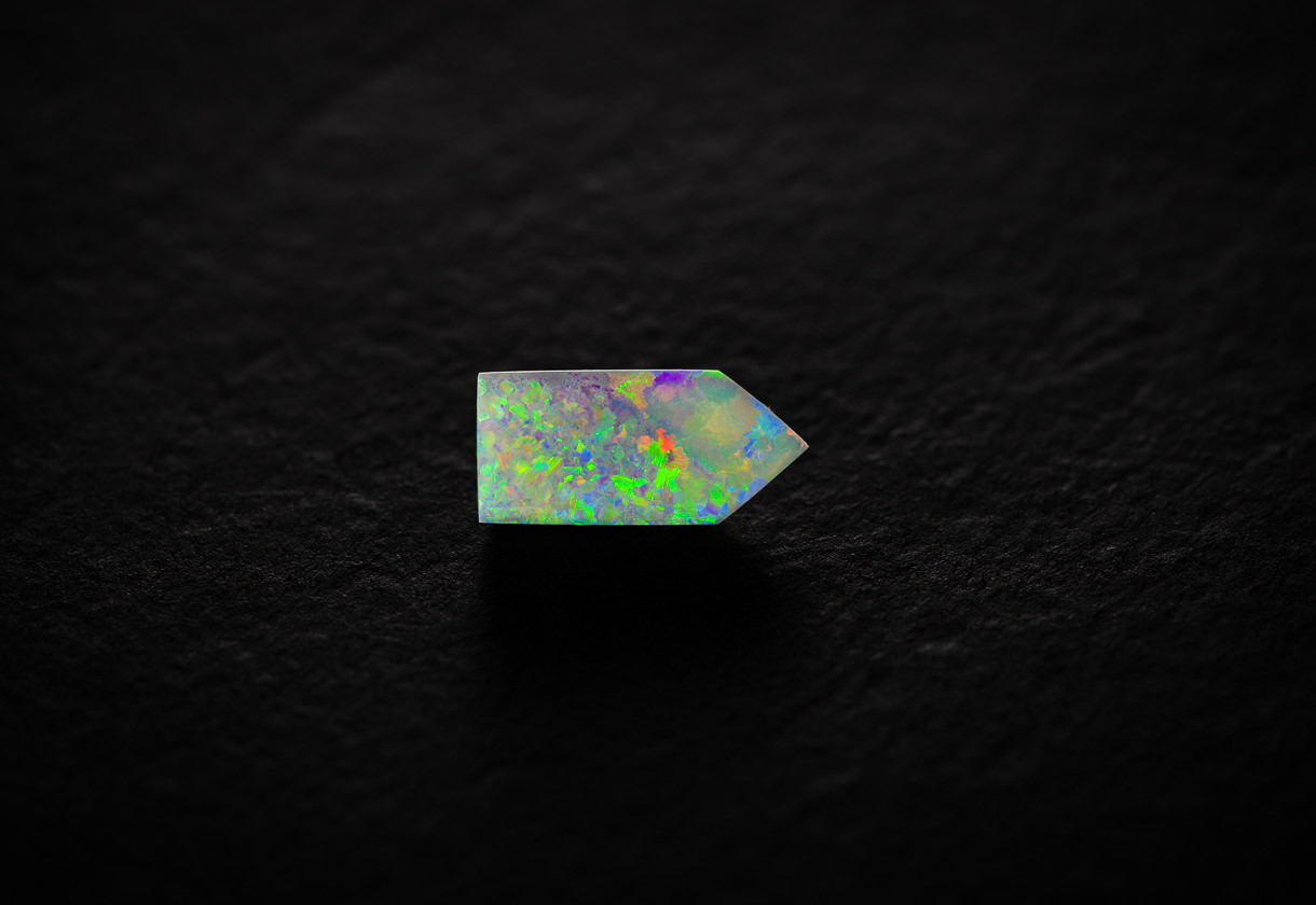 Schwarz Opal, 18 x 8 mm
